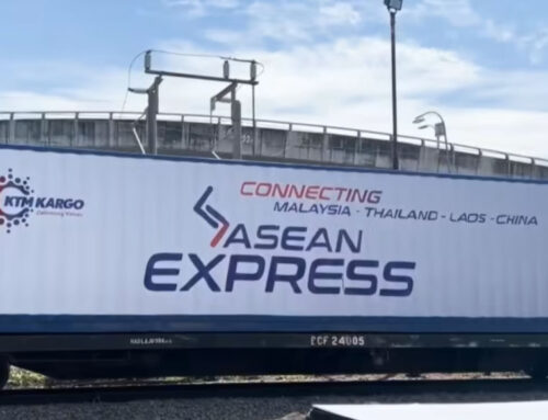 New cargo rail service that connects Malaysia, Thailand, Laos and China kicks off
